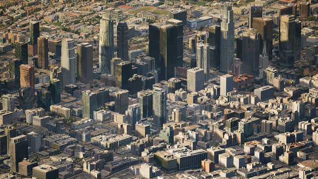 Downtown Los Angeles Interactive 3D Model